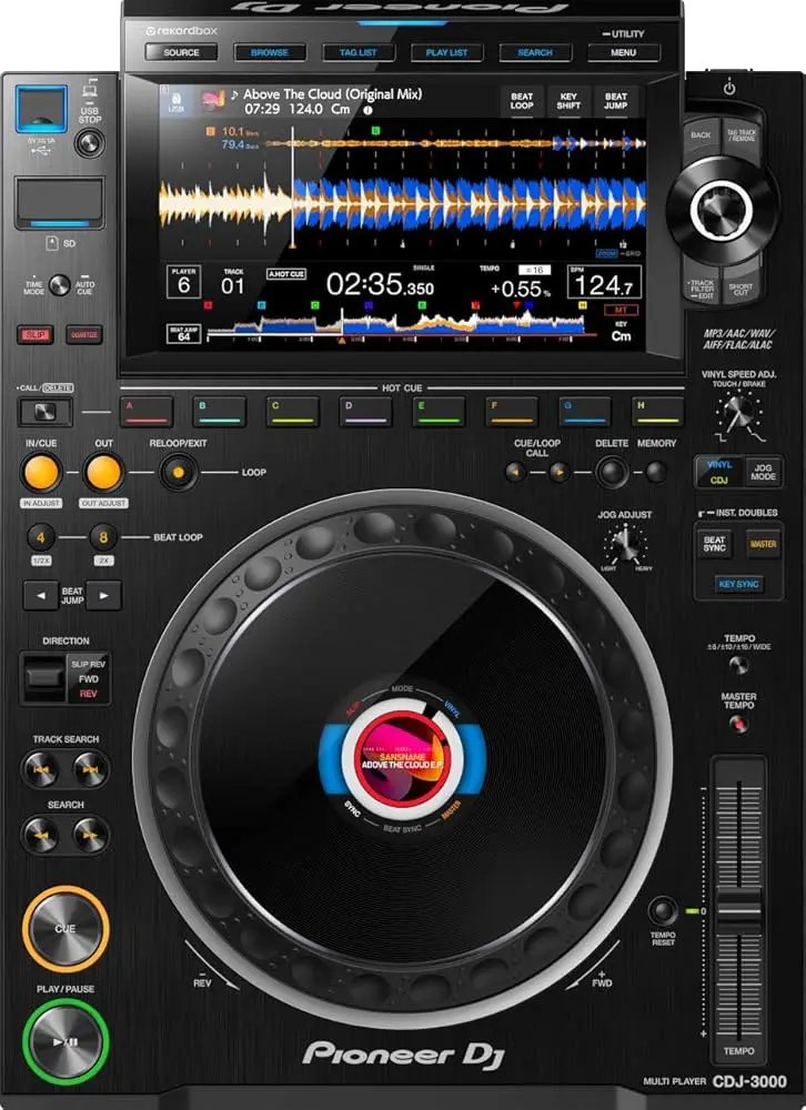 Pioneer CDJ-3000 — pupitru de mixaj